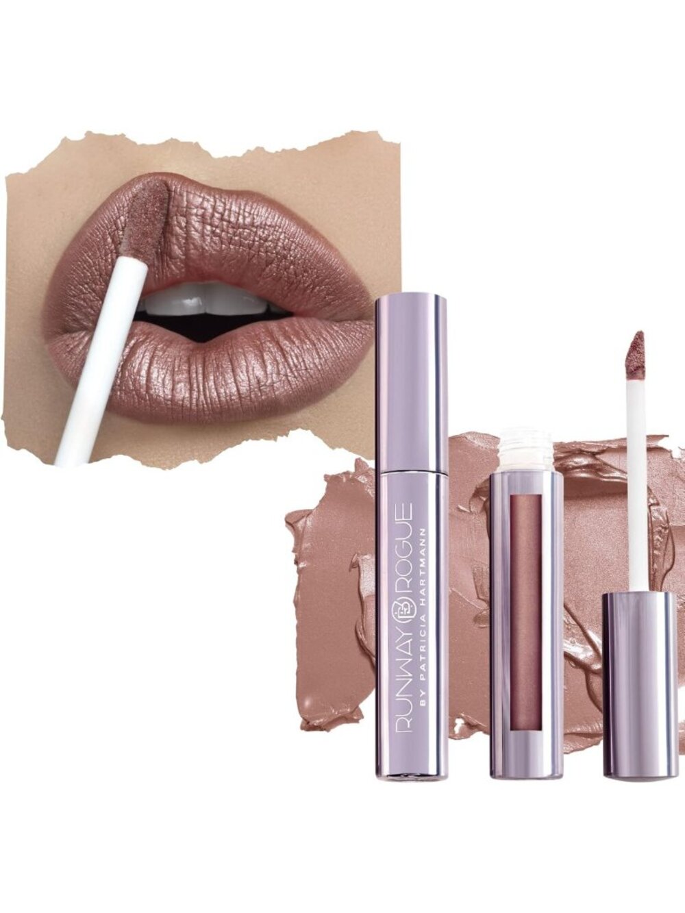 Long Wear Liquid Lipstick - Transfer-Proof, Soft Light Shade, Long-Lasting Color